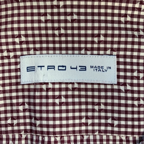 Etro Men’s Size 43 Long Sleeve Shirt - Picture 7 of 10